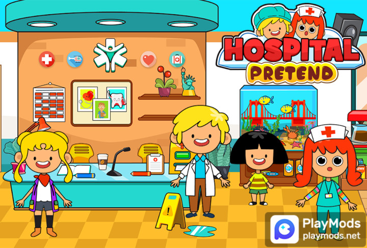 My Pretend Hospital Town Life<span>(unlock all content)</span> screenshot image 2_Androidswiki.net