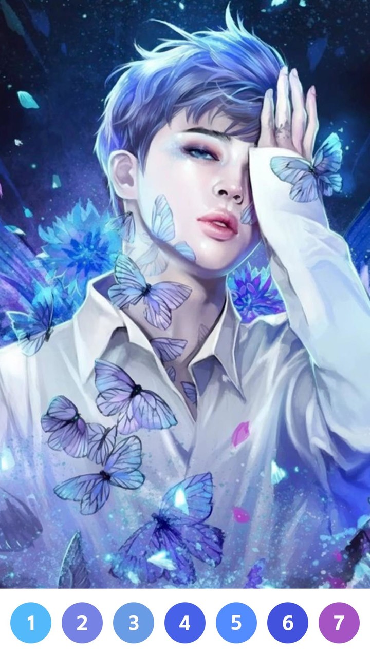 KPOP Paint by Number Coloring screenshot image 1_Androidswiki.net