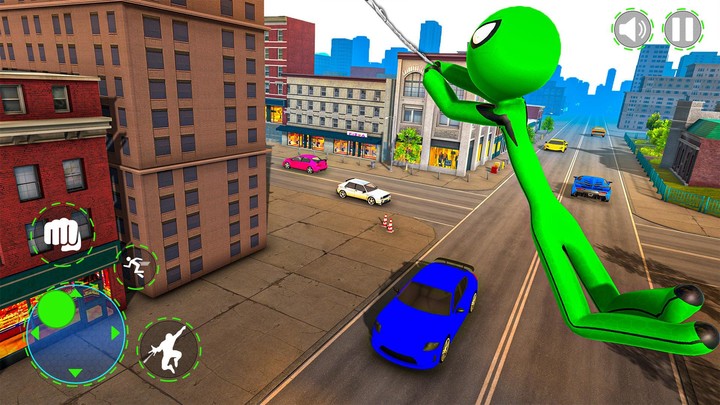Spider Gangster Rope Hero Game screenshot image 5_Androidswiki.net
