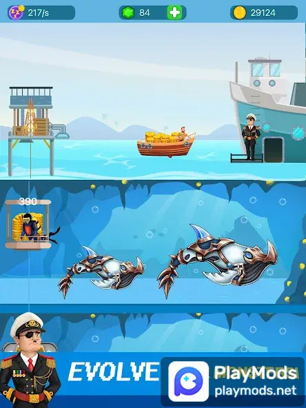 Sea Jurassic Tycoon<span>(No Ads)</span> screenshot image 2_Androidswiki.net
