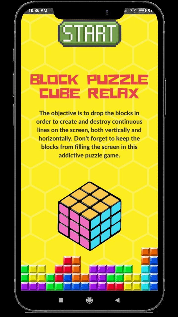 Block Puzzle Cube Relax screenshot image 2_Androidswiki.net