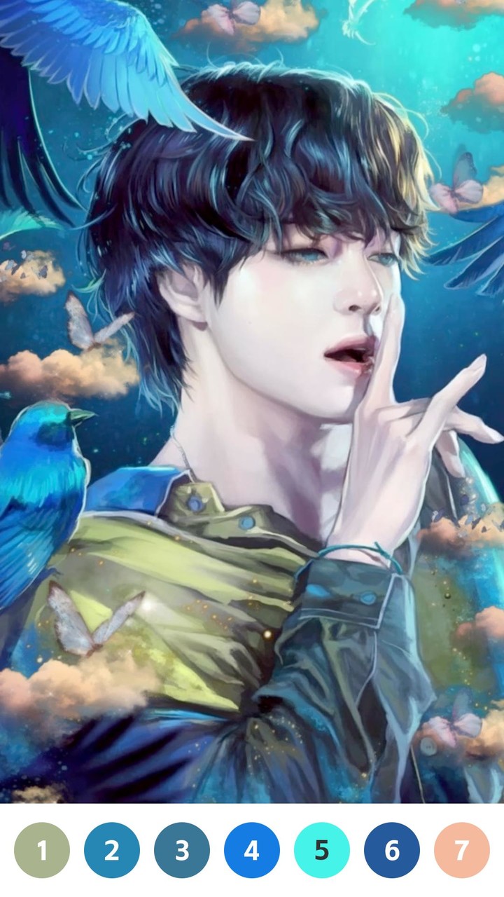 KPOP Paint by Number Coloring screenshot image 2_Androidswiki.net