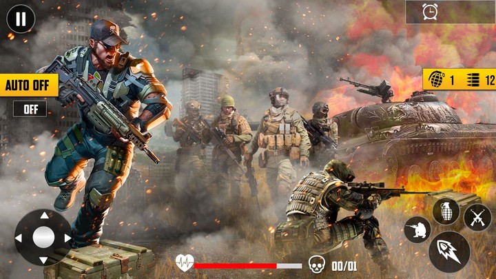 Combat Gun Shooting Games screenshot image 2_Androidswiki.net