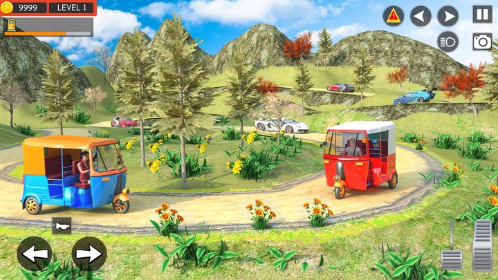 Tuk Tuk Auto Rickshaw Game 4D screenshot image 2_Androidswiki.net