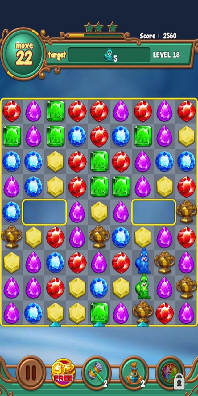 Puzzle Jewels screenshot image 5_Androidswiki.net