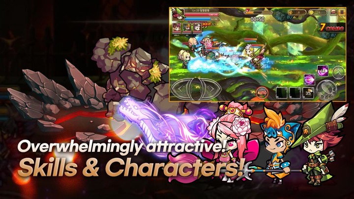 Heroes: The Rising Saga screenshot image 2_Androidswiki.net