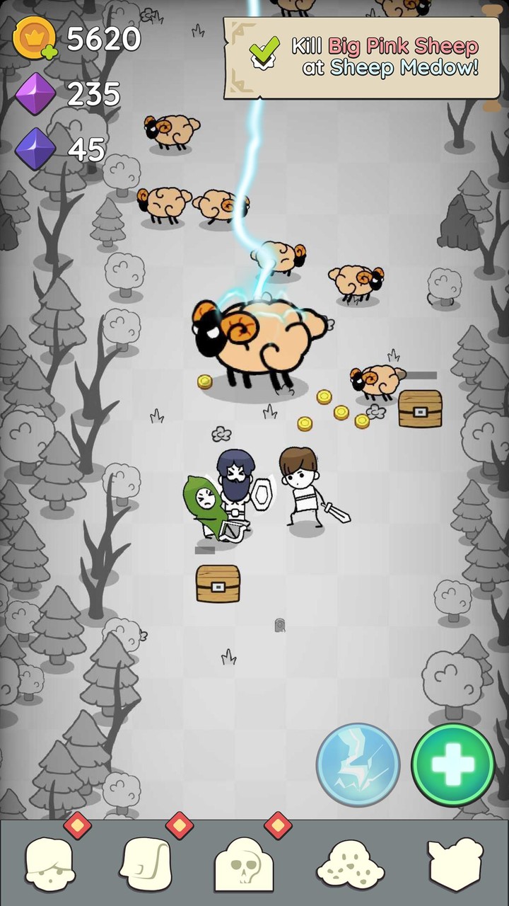 Idle Quest: Stickman Doodle screenshot image 6_Androidswiki.net