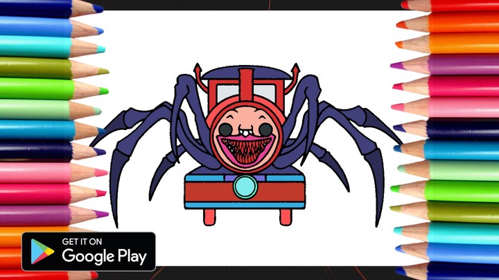 Choo Choo Charles Coloring screenshot image 5_Androidswiki.net