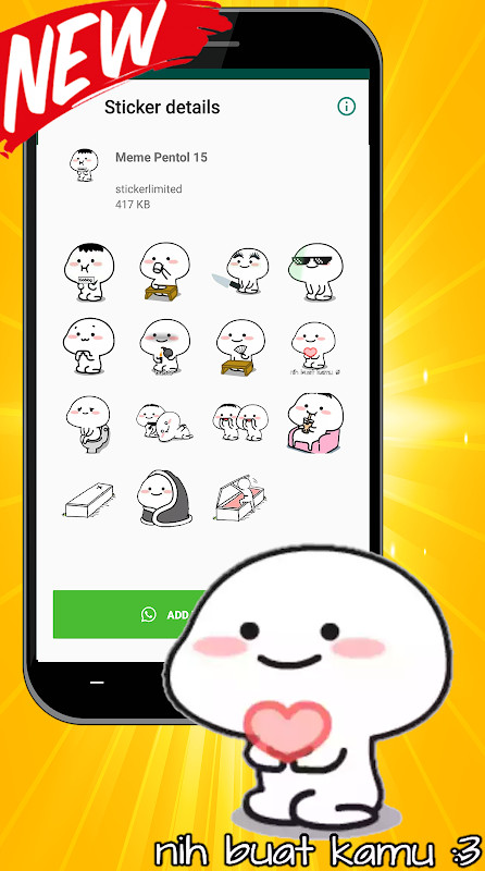 Pentol Stiker Gif WAStickerApp screenshot image 16_Androidswiki.net