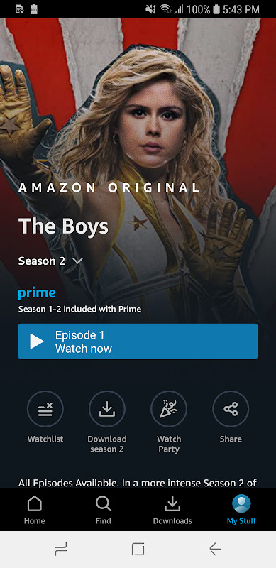 Amazon Prime Video (Mod) screenshot image 3_Androidswiki.net