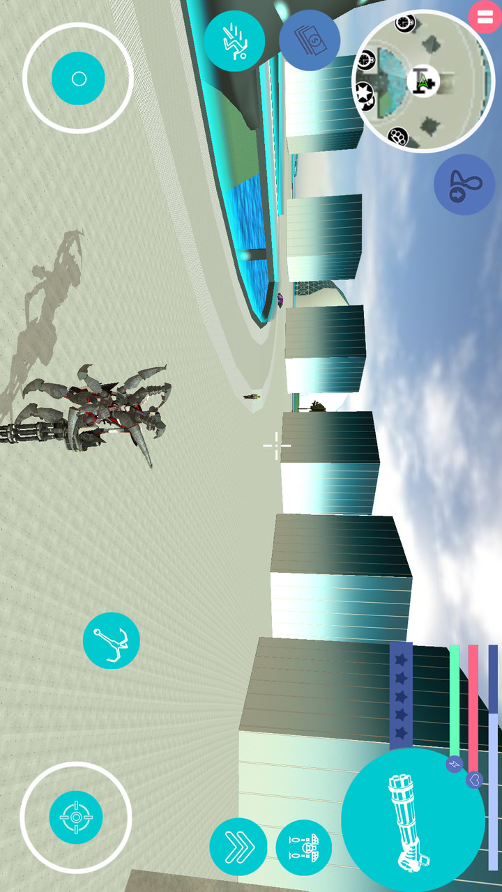 Spider Robot(Mod menu) screenshot image 1_Androidswiki.net