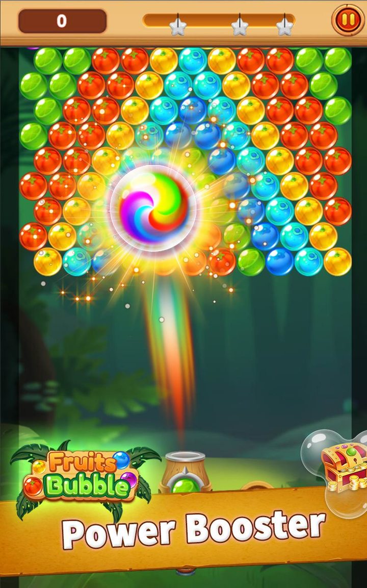 Shoot Bubble 2 - Fruit screenshot image 4_Androidswiki.net