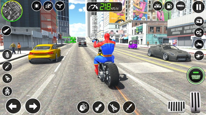 Fire Robot Hero Car Games screenshot image 2_Androidswiki.net