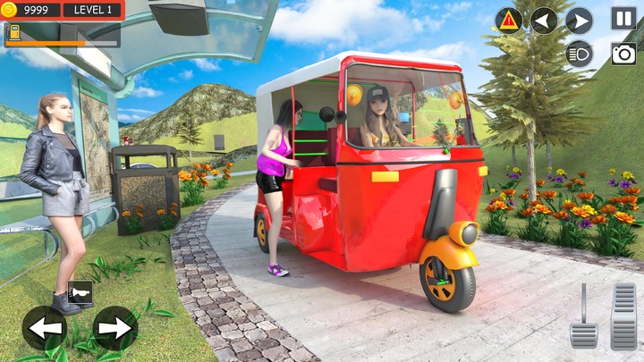 Tuk Tuk Auto Rickshaw Game 4D screenshot image 4_Androidswiki.net