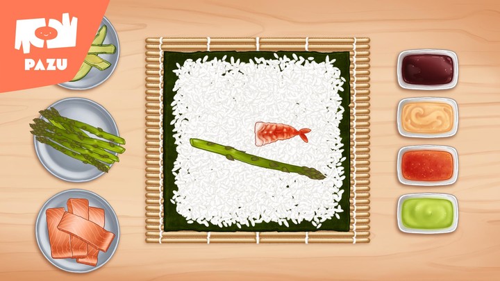 Sushi Maker Kids Cooking Games screenshot image 4_Androidswiki.net