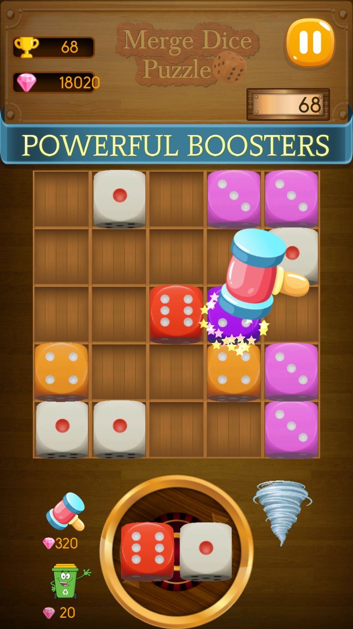 Dice Merge & Match Puzzle screenshot image 3_Androidswiki.net