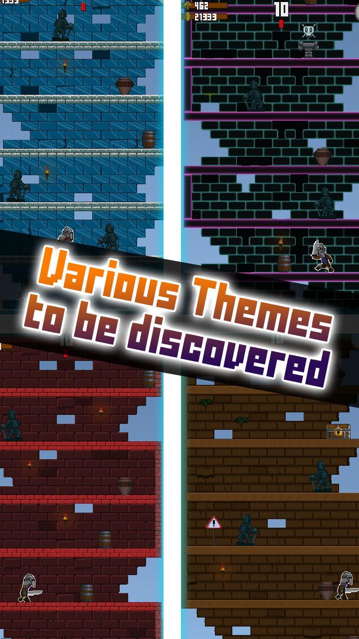 Tower Dash : Retro Fast Action screenshot image 1_Androidswiki.net