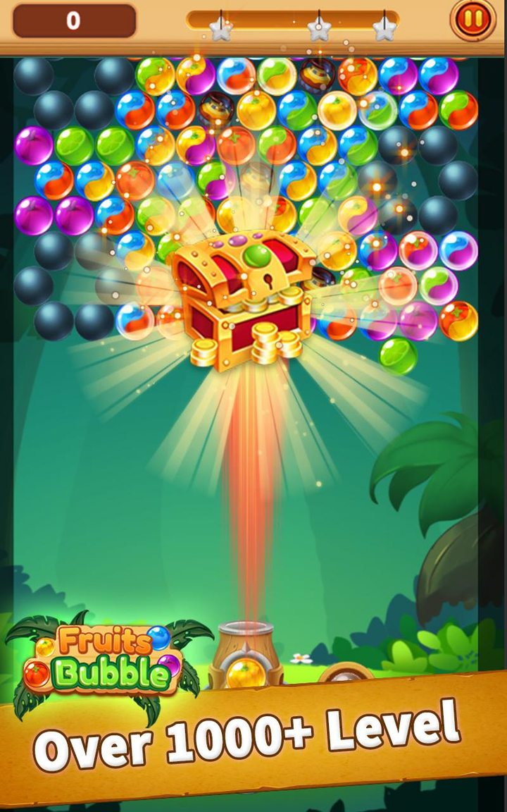 Shoot Bubble 2 - Fruit screenshot image 1_Androidswiki.net