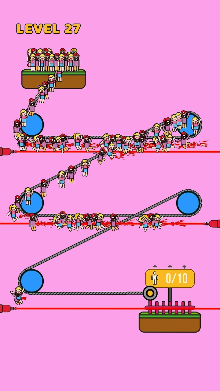 Rope Rescue! - Unique Puzzle screenshot image 3_Androidswiki.net