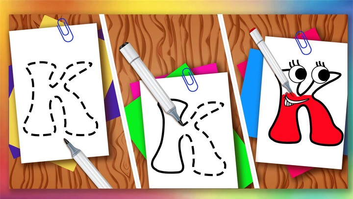 Alphabet Lore Coloring Master screenshot image 3_Androidswiki.net