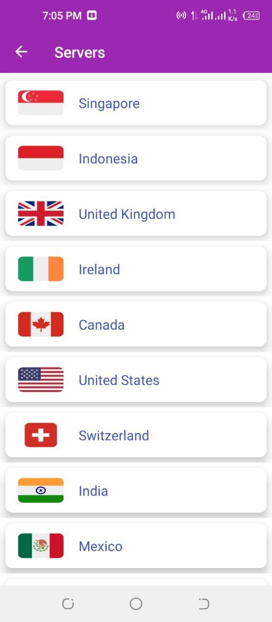 Kudos VPN screenshot image 6_Popularmodapk.com