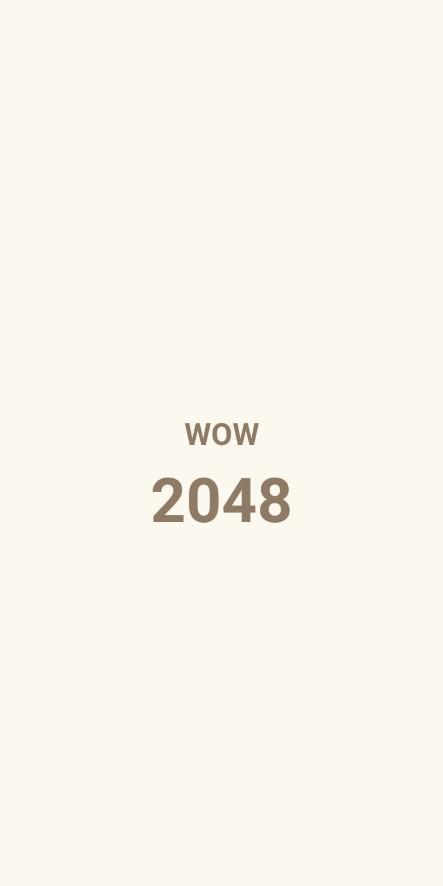 WOW 2048 screenshot image 1_Androidswiki.net