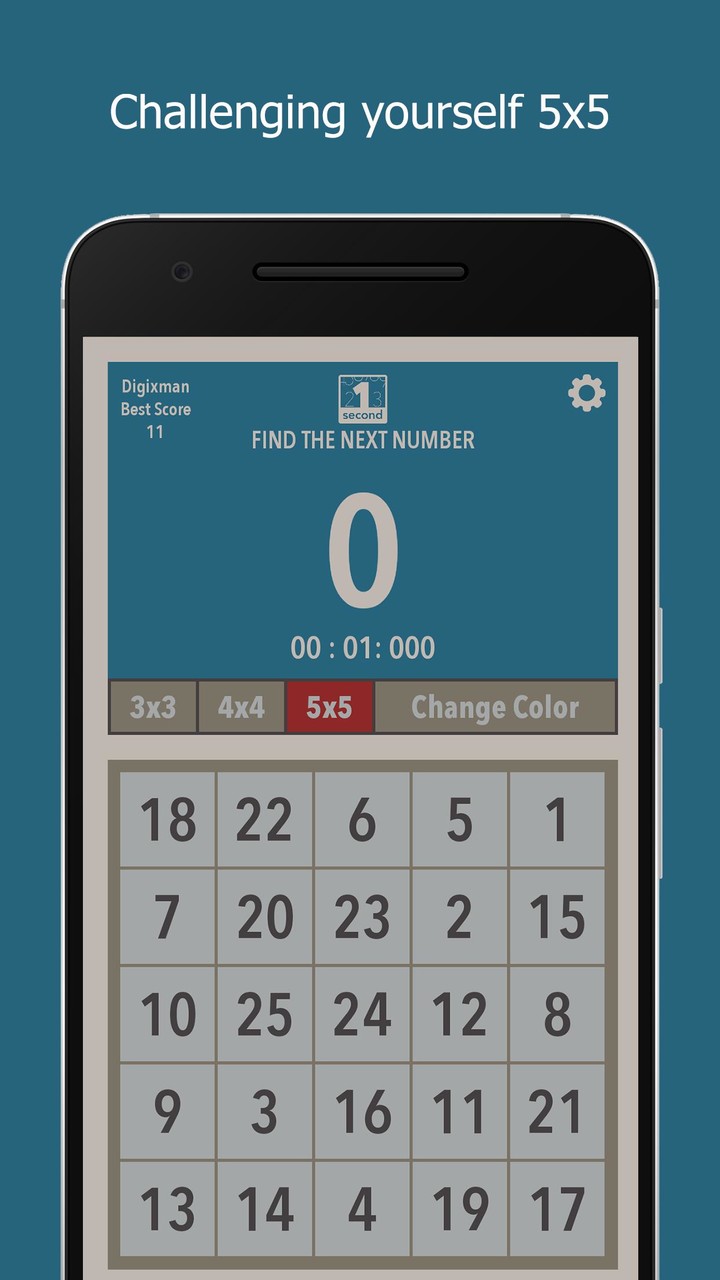 1Second: Number screenshot image 3_Androidswiki.net