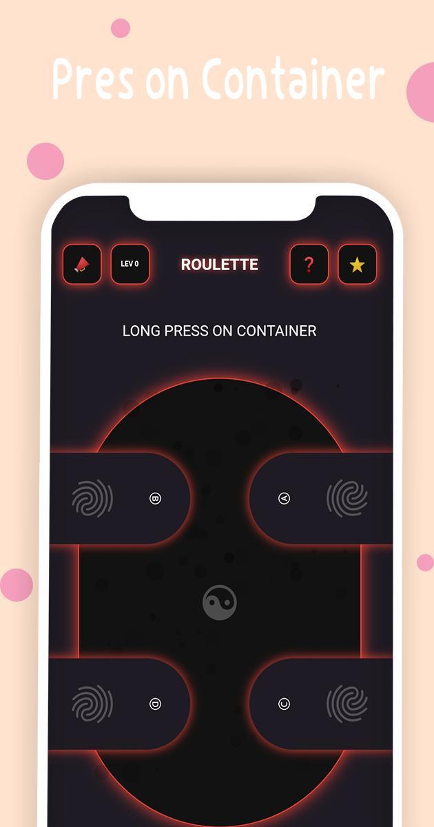 Shock - finger roulette game screenshot image 2_Androidswiki.net