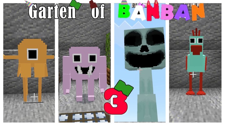 Garten of Banban 3 Minecraft screenshot image 3_Androidswiki.net