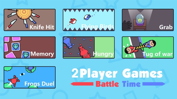 2 Player Games: Battle Time screenshot image 5_Androidswiki.net
