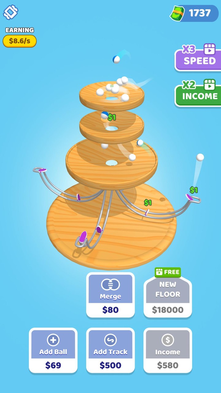 Spinning Balls screenshot image 3_Androidswiki.net
