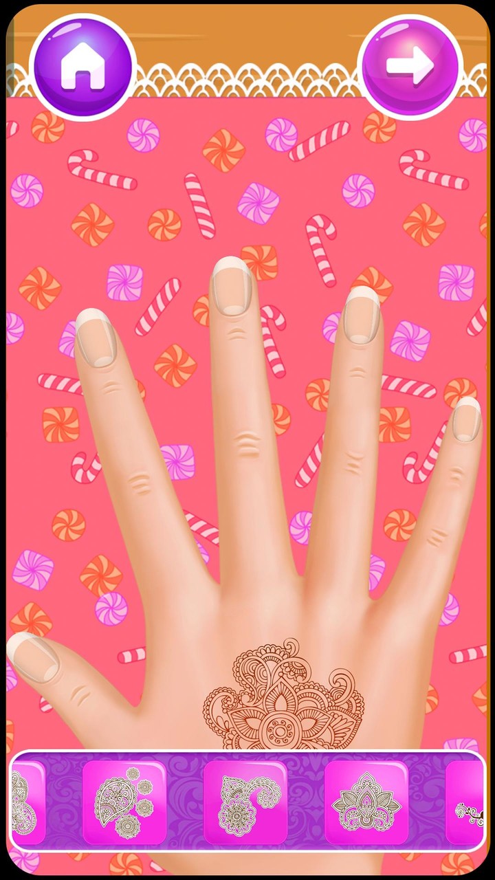 Nail Salon : princess screenshot image 1_Androidswiki.net