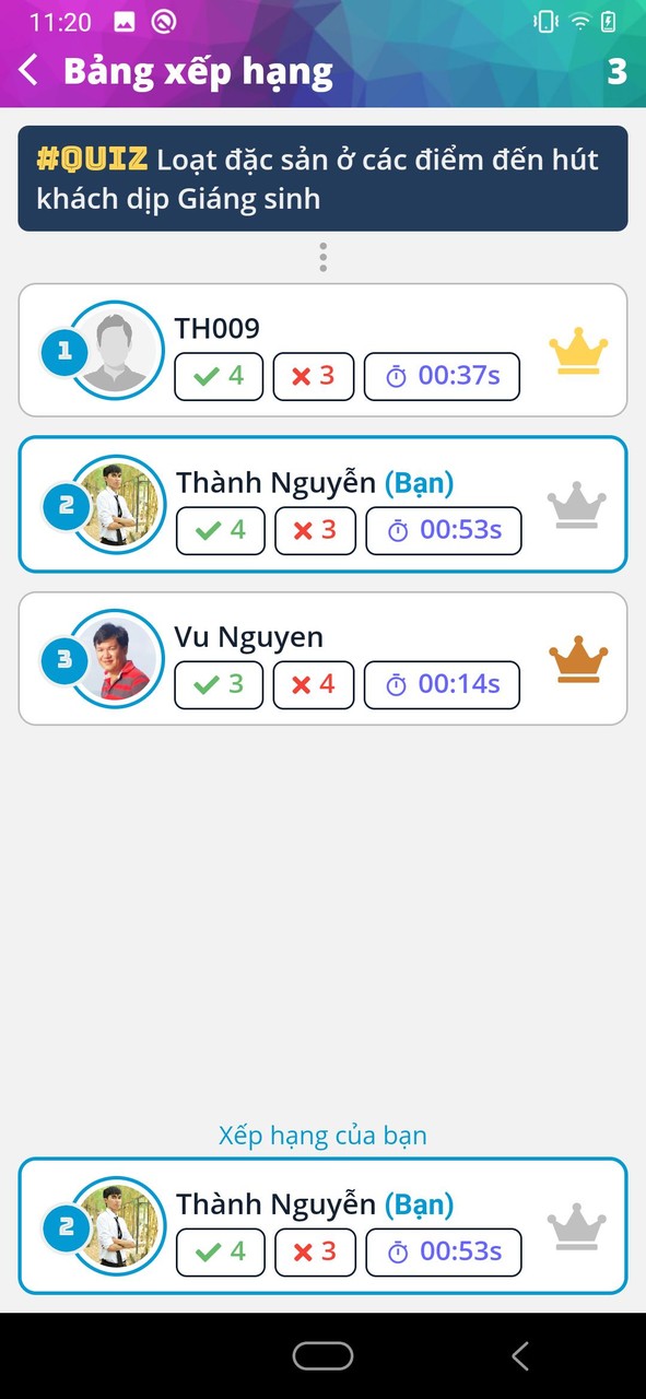 Zing Quiz Đố Vui screenshot image 5_Androidswiki.net