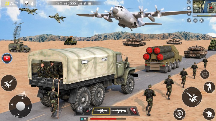 Car Transport Army Truck Game screenshot image 2_Androidswiki.net