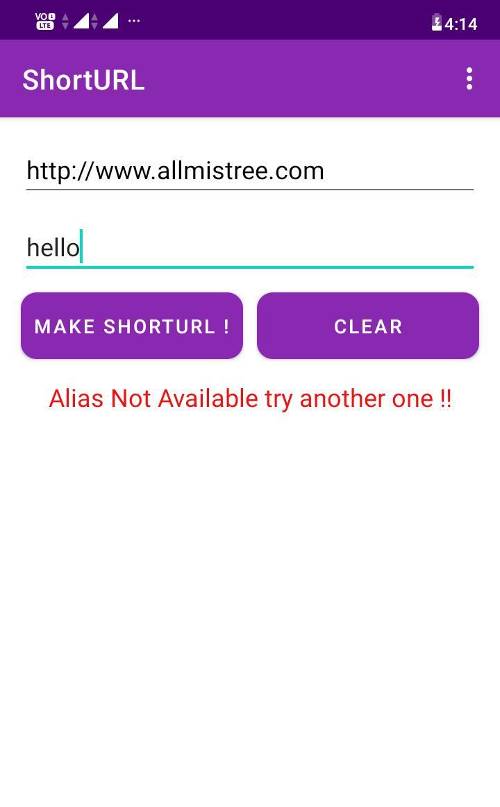 ShortURL- Crate Short URL screenshot image 3_Popularmodapk.com