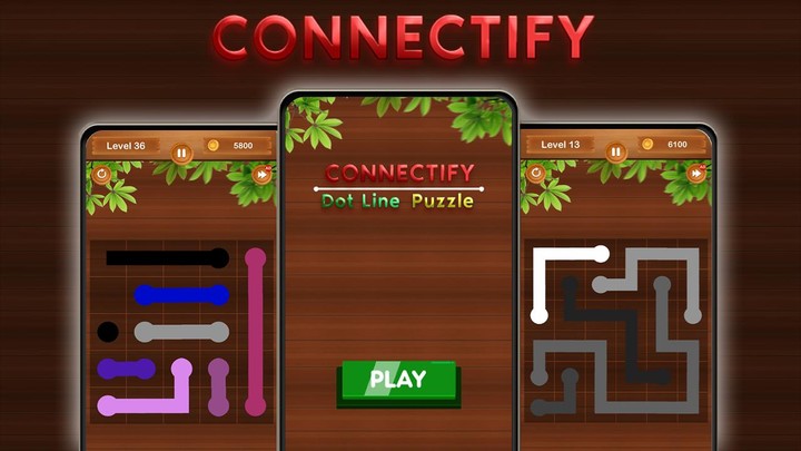 Connectify : Dot Lines Puzzle screenshot image 2_Androidswiki.net