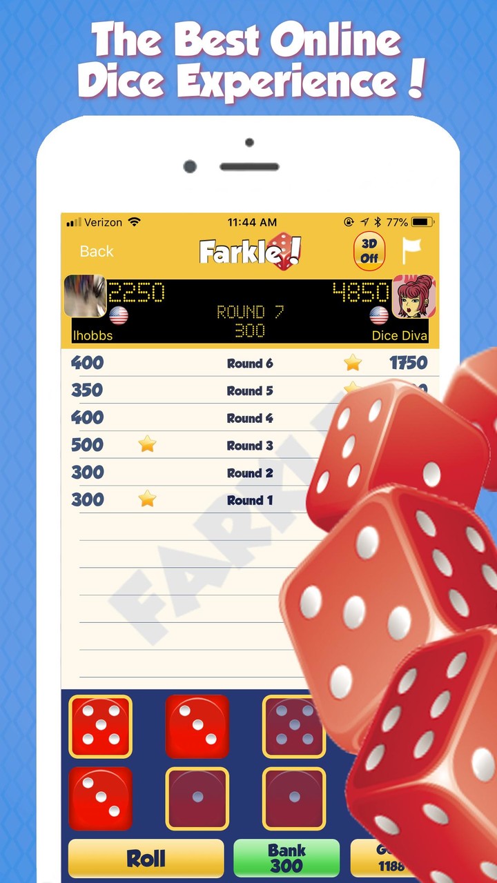 Dice World - Dice Games screenshot image 1_Androidswiki.net
