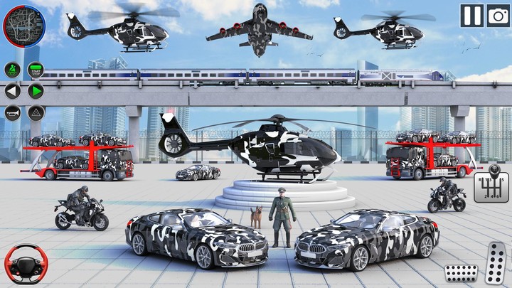 Car Transport Army Truck Game screenshot image 5_Androidswiki.net