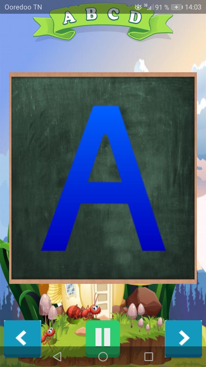 Alphabet français jeu éducatif screenshot image 2_Androidswiki.net