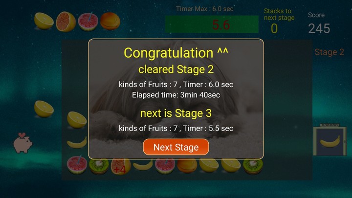 Fruits Pop Pop(Fruits Puzzle) screenshot image 2_Androidswiki.net
