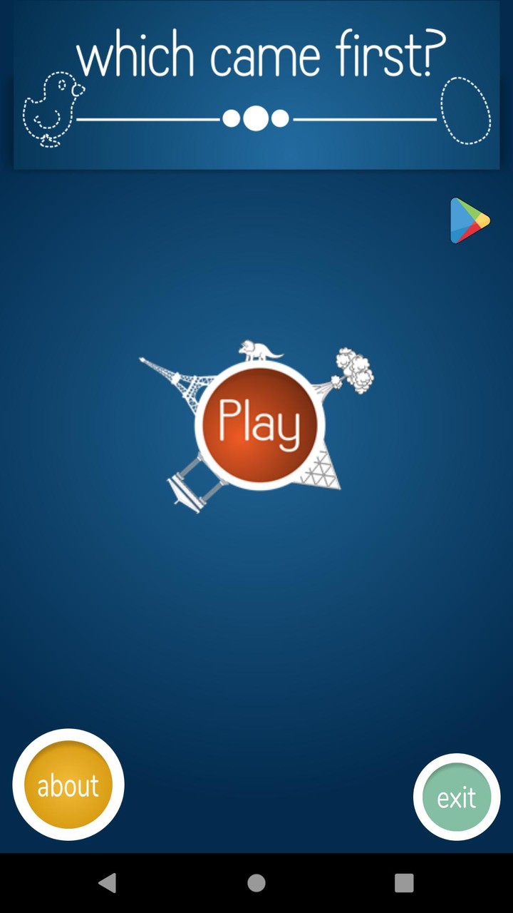 Trivia - Which Came First? screenshot image 1_Androidswiki.net