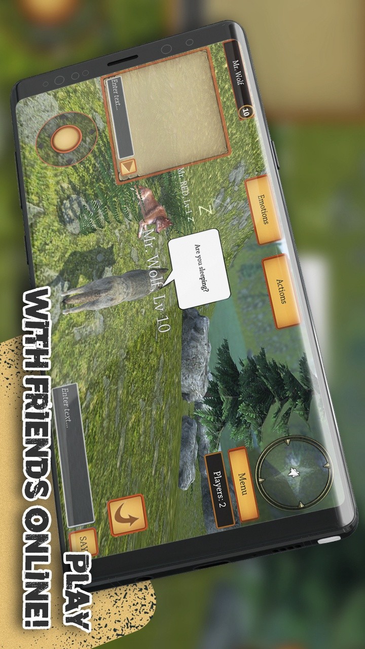 Wolf Simulator Evolution(Large gold coins) screenshot image 2_Popularmodapk.com