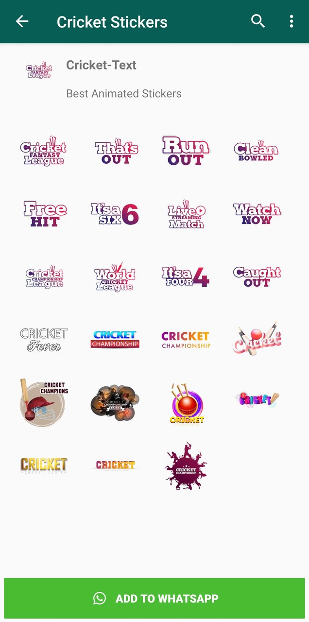Cricket Stickers WAStickerApps screenshot image 19_Androidswiki.net