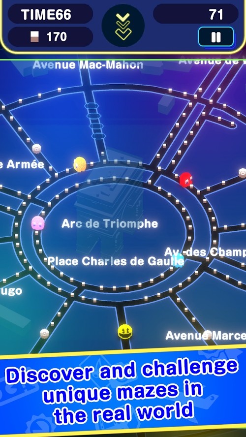 PAC-MAN GEO(no adds) screenshot image 4_Androidswiki.net