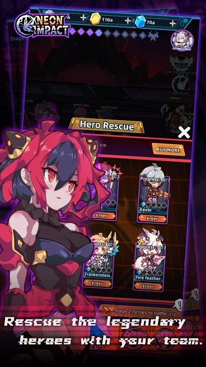 Neon Impact(Free Shopping) screenshot image 4_Popularmodapk.com