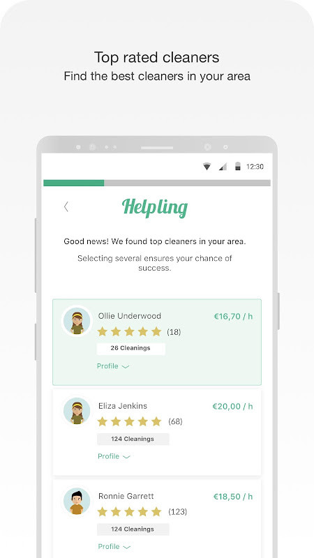 Helpling screenshot image 1_Popularmodapk.com