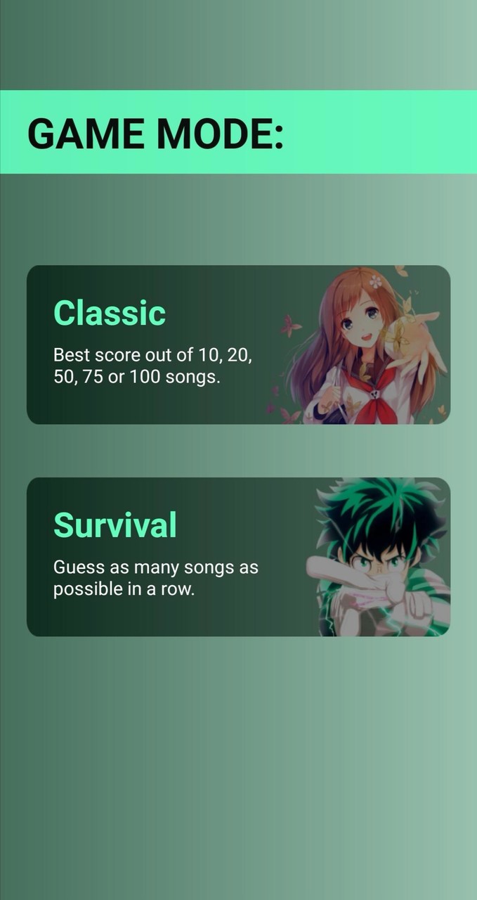 AniMusic-Anime Music Song Quiz screenshot image 2_Androidswiki.net