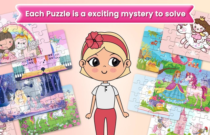 Girls Princess Jigsaw Puzzles screenshot image 4_Androidswiki.net