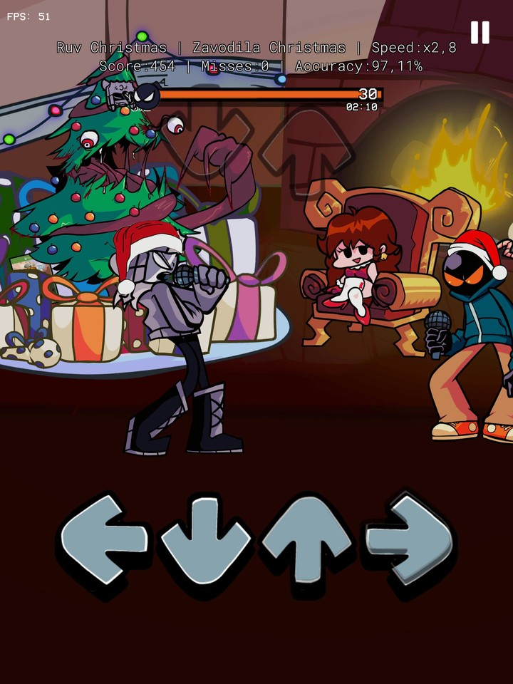 FNF Zavodila Xmas screenshot image 5_Androidswiki.net