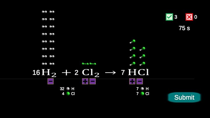 Chemical Equations - Game screenshot image 3_Androidswiki.net